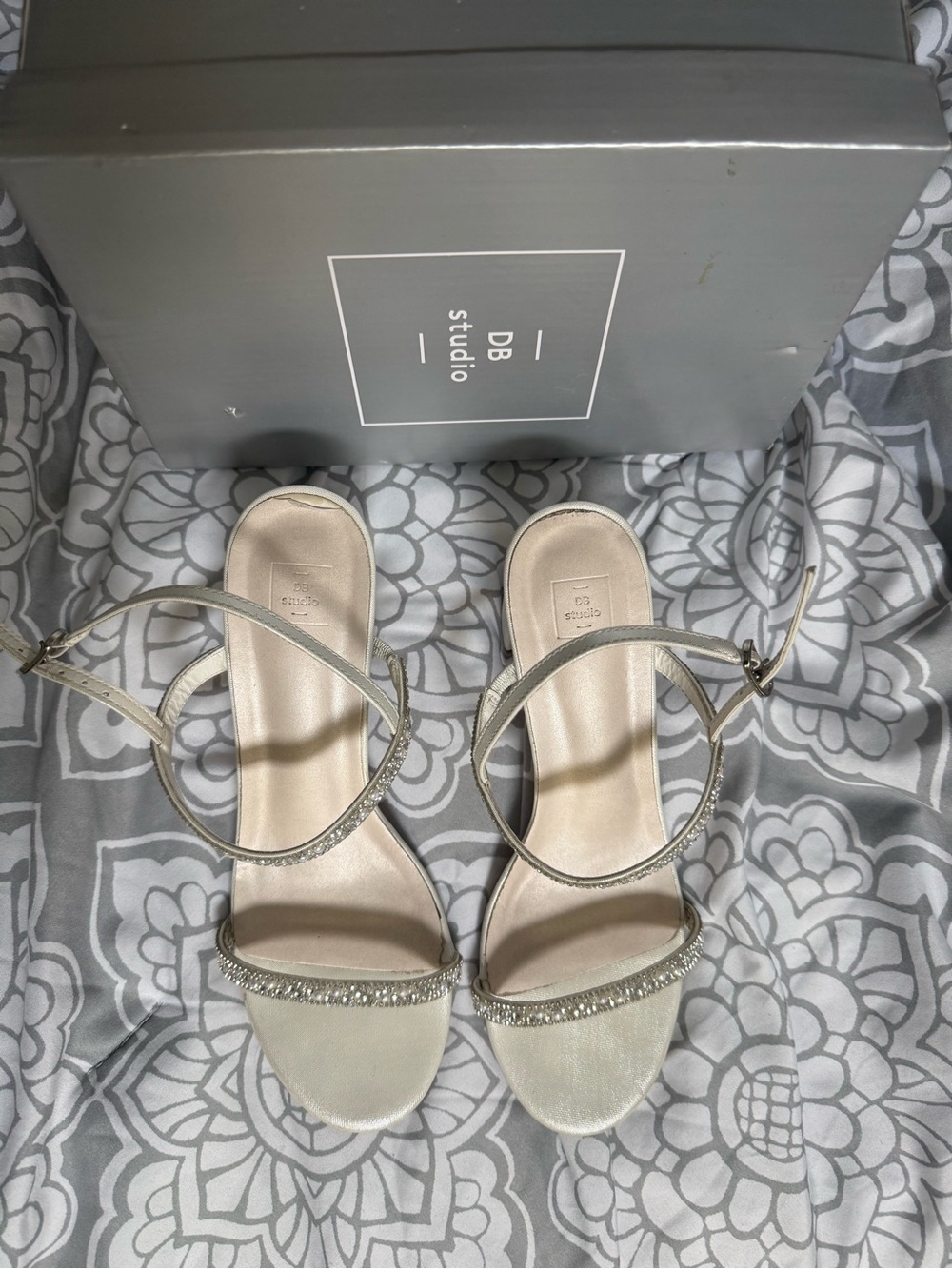 Davidโs Bridal shoes Sharon 2 heels